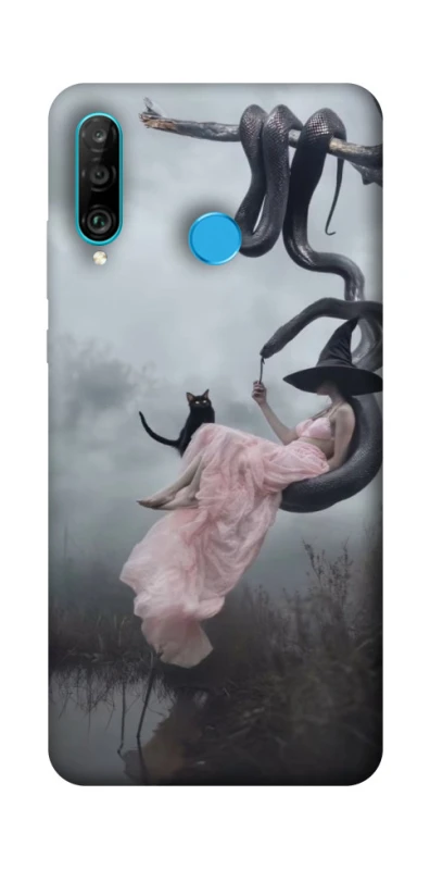 Чохол на Huawei P30 lite Halloween Witch ver.5 фото 1 з 1
