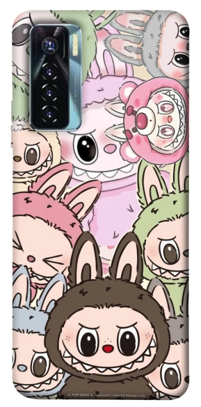 Чохол на TECNO Camon 17 Pro All Labubu 3 фото 1 з 1