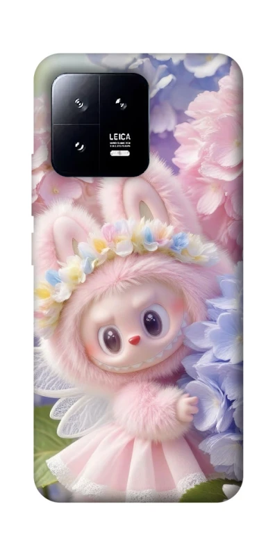 Чохол на Xiaomi 13 Labubu & Flowers ver.1 фото 1 з 1