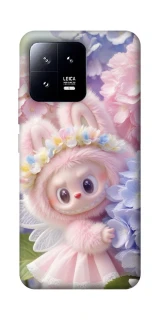 Чехол на Xiaomi 13 Labubu & Flowers ver.1 фото 1 из 1