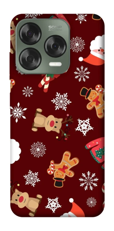 Чехол на ZTE Nubia V70 Design Новогодний v6 фото 1 из 1