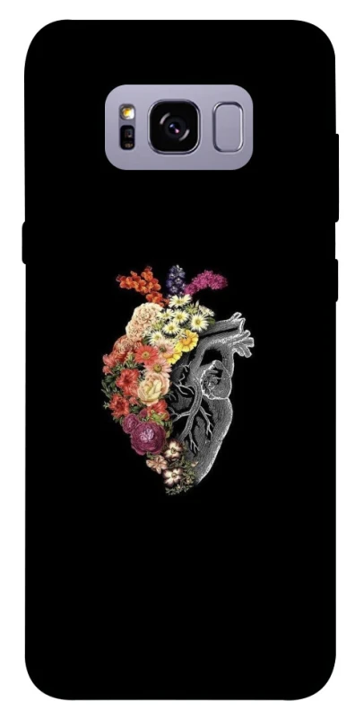 Чохол на Samsung G955 Galaxy S8 Plus Heart with flowers фото 1 з 1