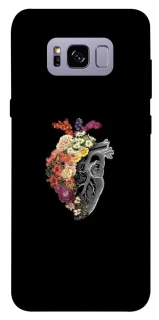 Чохол на Samsung G955 Galaxy S8 Plus Heart with flowers фото 1 з 1