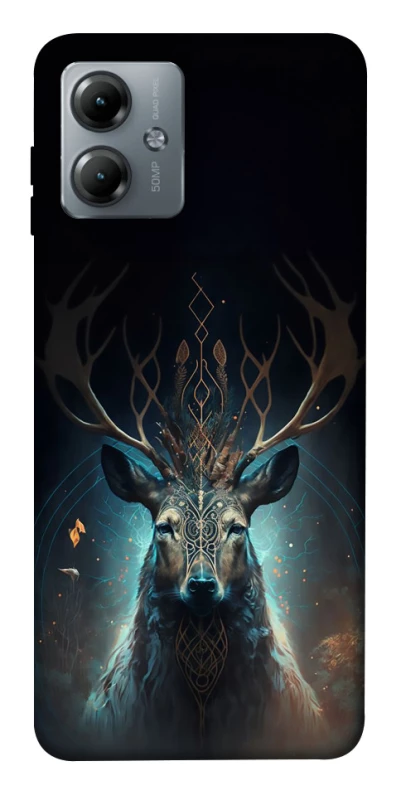 Чехол на Motorola Moto G14 Скандинавский олень v2 фото 1 из 1