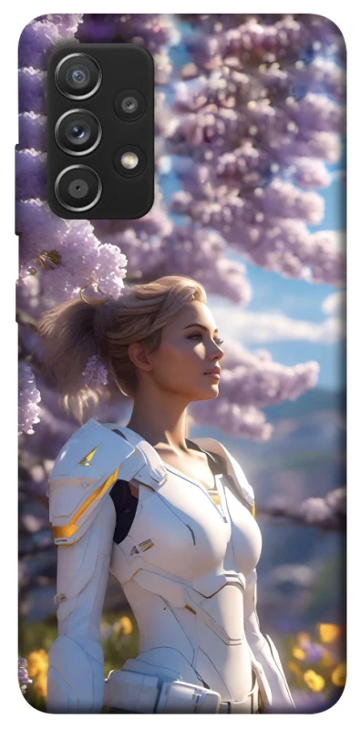 Чохол на Samsung Galaxy A52 4G / A52 5G Cyber space girl ver.1 фото 1 з 1