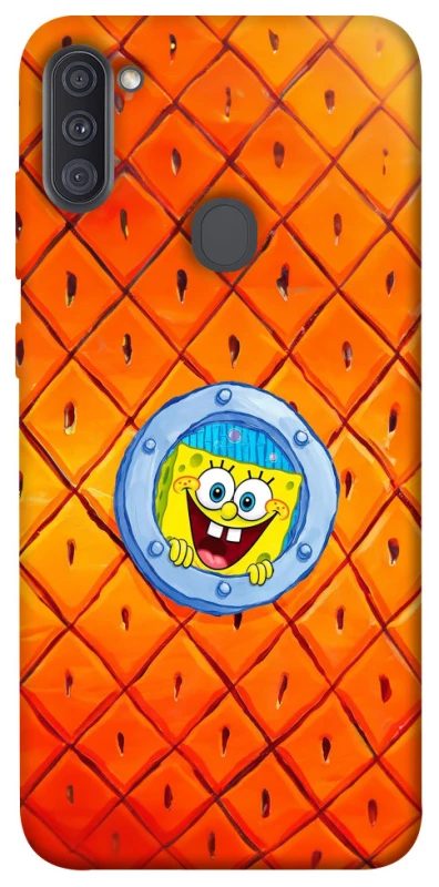 Чехол на Samsung Galaxy A11 Дом Спанч Боба фото 1 из 1