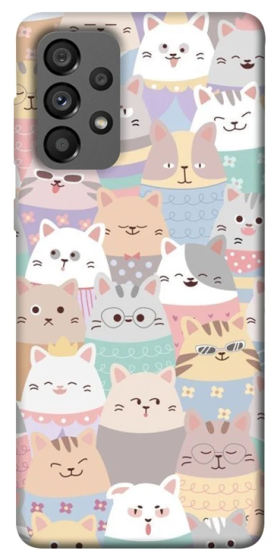 Чохол на Samsung Galaxy A73 5G Funny Kittens ver.2 фото 1 з 1