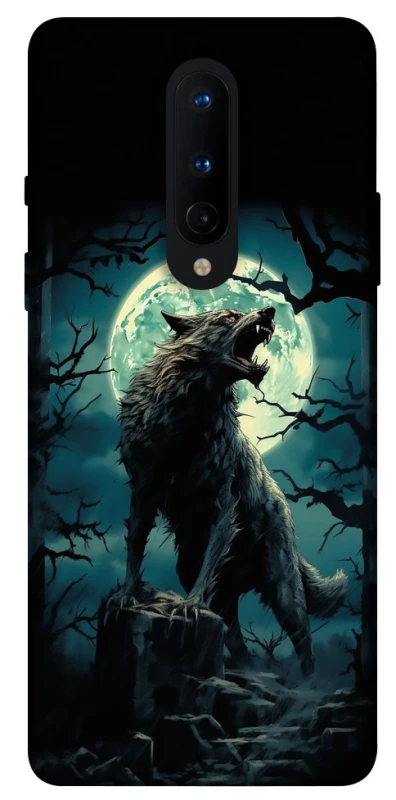 Чехол на OnePlus 8 Волк под луной фото 1 из 1