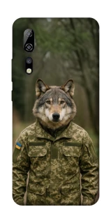Чохол на ZTE Axon 10 Pro Вовк захисник фото 1 з 1