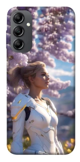 Чехол на Samsung Galaxy A14 4G/5G Cyber space girl ver.1 фото 1 из 1