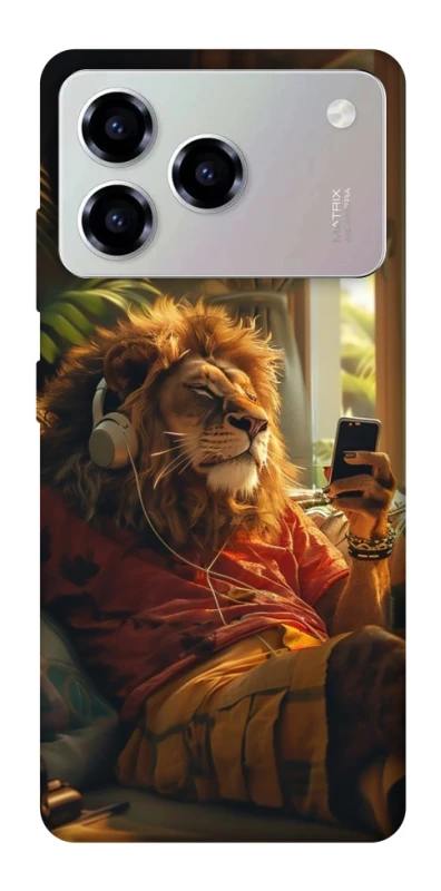 Чохол на ZTE Blade A76 Лев v2 фото 1 з 1