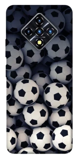Чехол на Infinix Zero 8 Футбольные мячи фото 1 из 1