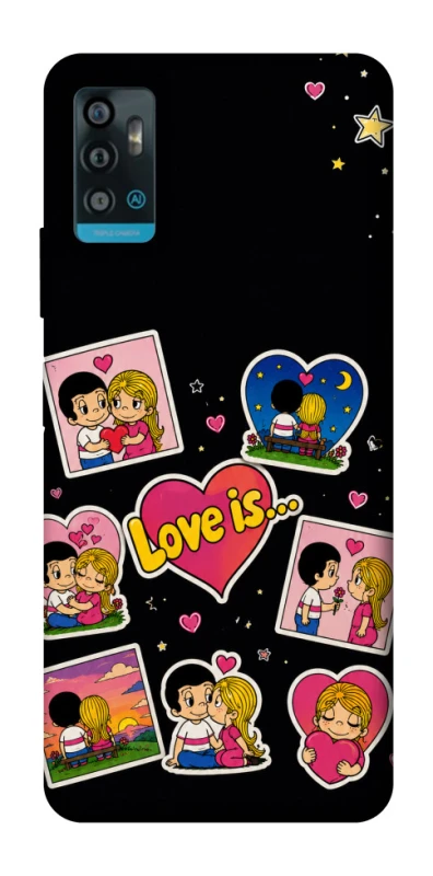Чехол на ZTE Blade A71 Love is фото 1 из 1