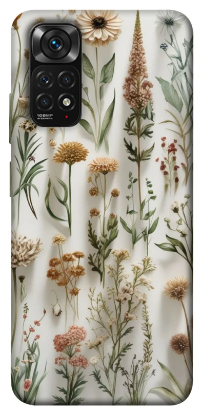 Чохол на Xiaomi Redmi Note 11 (Global) / Note 11S Floral design ver.2 фото 1 з 1