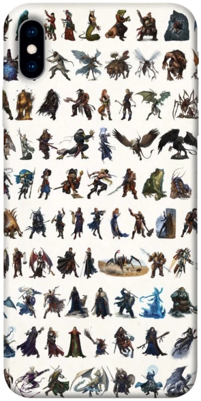 Чехол на Apple iPhone X (5.8") Character Selection фото 1 из 1