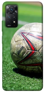 Чехол на Xiaomi Redmi Note 12 Pro 4G Мяч на газоне фото 1 из 1