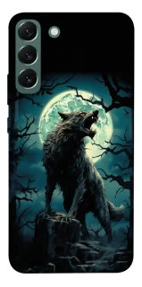 Чохол на Samsung Galaxy S22+ Вовк під місяцем фото 1 з 1