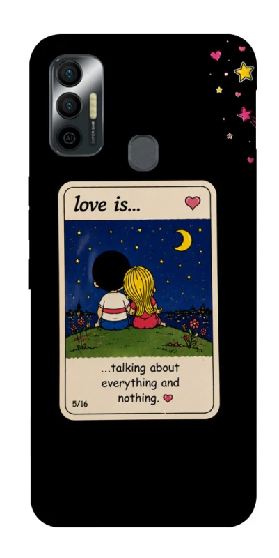 Чехол на TECNO Spark 7 Love is ver.6 фото 1 из 1