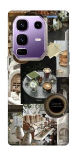 Чехол на Infinix Note 50 Pro+ Coffee collage ver.4 фото 1 из 1