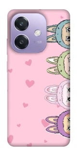 Чохол на Oppo A3X All Labubu 4 фото 1 з 1