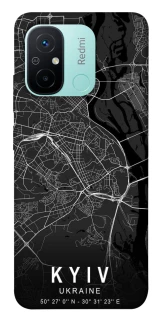 Чехол на Xiaomi Redmi 12C / Poco C55 Kyiv map фото 1 из 1
