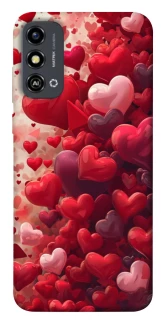 Чехол на ZTE Blade A53 Many hearts фото 1 из 1
