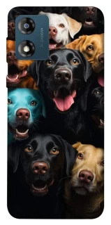 Чехол на Motorola Moto E13 Собаки фото 1 из 1