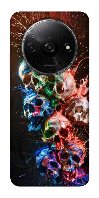 Чохол на Xiaomi Redmi A3 Skulls фото 1 з 1