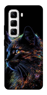 Чехол на Infinix Hot 50 Pro Черный кот фото 1 из 1