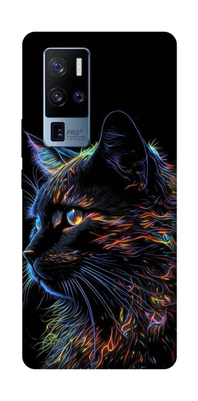 Чохол на Vivo X50 Pro+ Чорний кіт фото 1 з 1