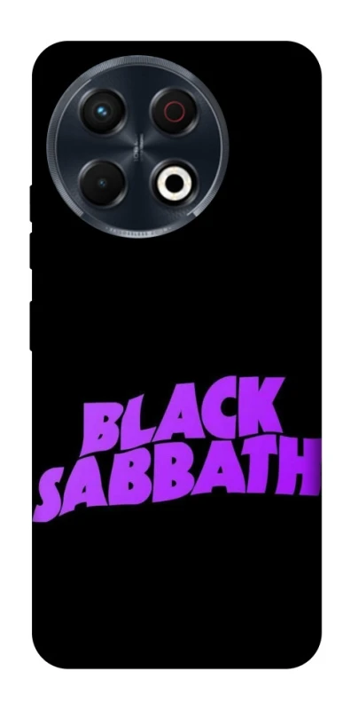 Чохол на TECNO Spark 30 Pro (KL7) Black Sabbath logo ver.1 фото 1 з 1