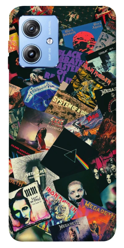 Чохол на Motorola Moto G84 Best abums ver.2 фото 1 з 1