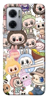 Чохол на Xiaomi Redmi Note 11E All Labubus фото 1 Чохол на Xiaomi Redmi Note 11E All Labubus фото 1 з 1