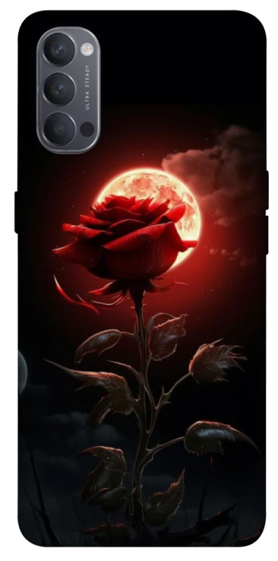 Чохол на Oppo Reno 4 Червона троянда фото 1 з 1