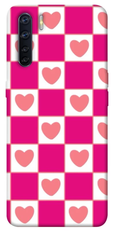 Чехол на Oppo A91 Chess heart фото 1 из 1