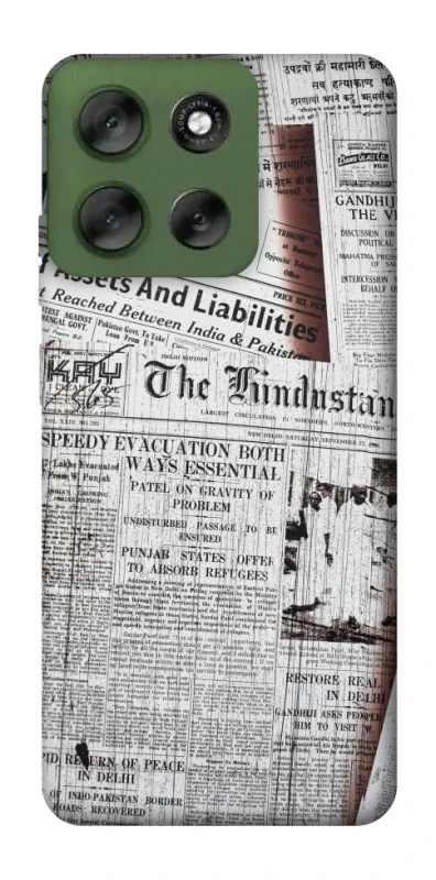 Чохол на Motorola Moto G56 5G Газети фото 1 з 1
