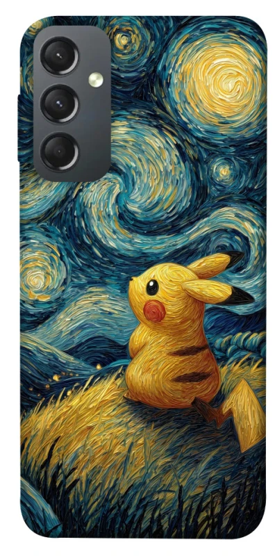 Чохол на Samsung Galaxy A24 4G Pikachu and Van Gogh фото 1 з 1