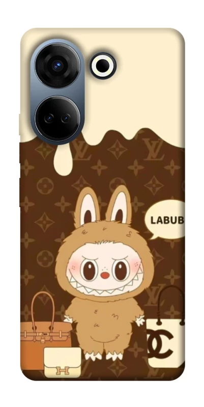 Чохол на TECNO Camon 20 Pro (CK7n) Labubu LV фото 1 з 1