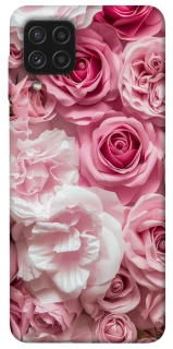 Чохол на Samsung Galaxy A22 4G Рожеві Квіти фото 1 з 1