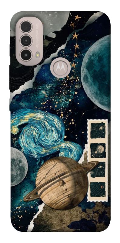 Чохол на Motorola Moto E40 Planets фото 1 з 1