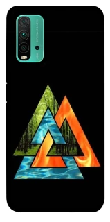 Чехол на Xiaomi Redmi Note 9 4G / Redmi 9 Power Валькнут v4 фото 1 из 1