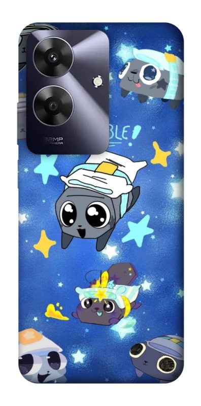 Чехол на Realme Note 60 Pebble kitten stars фото 1 из 1