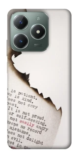 Чохол на Realme C61 Вірші фото 1 з 1