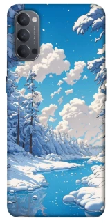 Чехол на Oppo Reno 4 Winter art фото 1 из 1