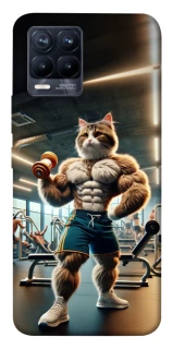 Чехол на Realme 8 Качок кот фото 1 из 1