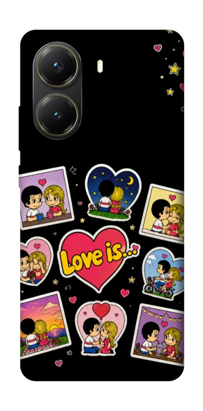 Чохол на Xiaomi Poco X7 Pro Love is ver.2 фото 1 з 1