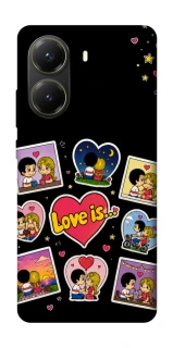 Чохол на Xiaomi Poco X7 Pro Love is ver.2 фото 1 з 1
