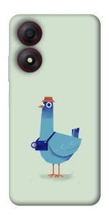 Чохол на ZTE Blade A34 4G Голуб-детектив фото 1 з 1