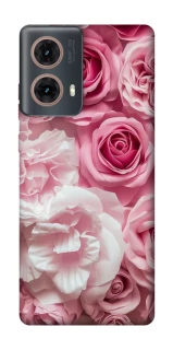 Чохол на Motorola Moto G85 Рожеві Квіти фото 1 з 1