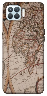 Чехол на Oppo F17 Pro Карта путешествий фото 1 из 1